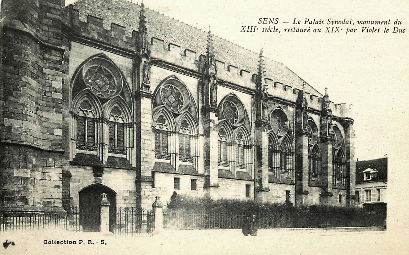 sens-89-le-palais-synodal-cpa Galerie Sens